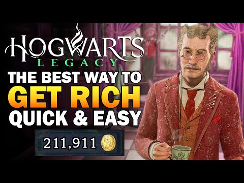The BEST Way To Get RICH In Hogwarts Legacy Quick & Easy – Hogwarts Legacy Money Making Guide