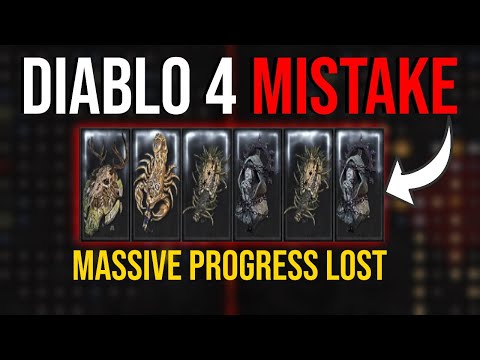 This Diablo 4 Mistake is Ruining Your Progress: