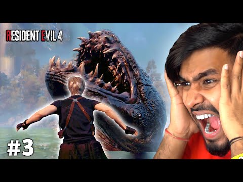 THIS SEA MONSTER IS CRAZY | RESIDENT EVIL 4 GAMEPLAY #3