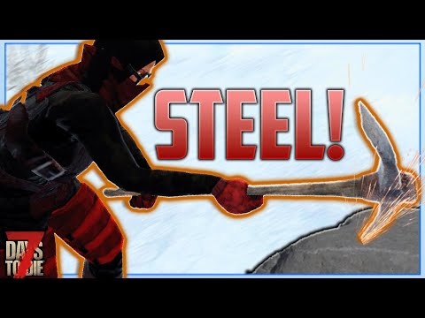 Time To Get STEEL Tools! – 7 Days To Die Alpha 20 (Permafrost #10)