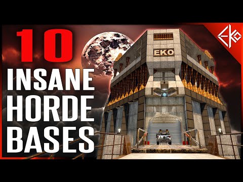 Top 10 Horde Bases of Alpha 20 – 7 Days to Die