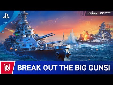 World of Warships: Legends – Launch Trailer | PS4