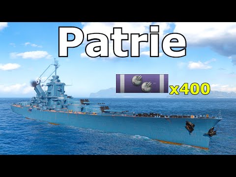 World of WarShips Patrie – 6 Kills 361K Damage