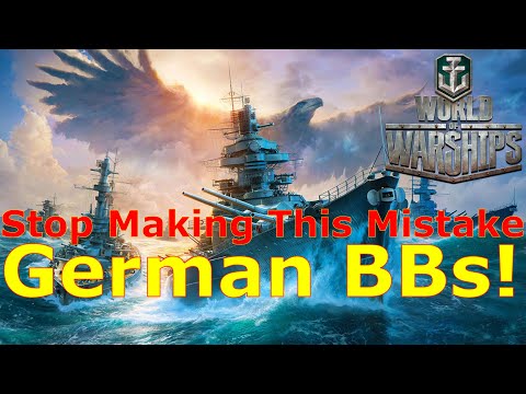 World of Warships- Stop Making This Mistake German Battleship Players!