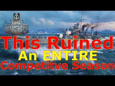 World of Warships- This Ship Ruined An ENTIRE Competitive Season (Perth)
