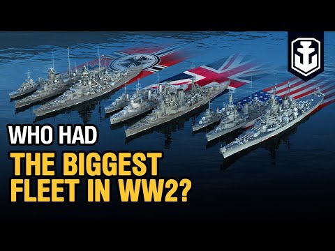 World War 2 Navy Comparison — Fleets Evolution 1939–1946