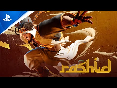 Street Fighter 6 – Rashid Gameplay Trailer | PS5 & PS4 Games