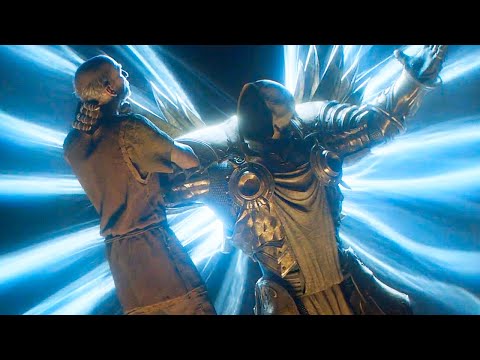DIABLO 2 Tyrael Destroys Everyone Scene Cinematic 4K