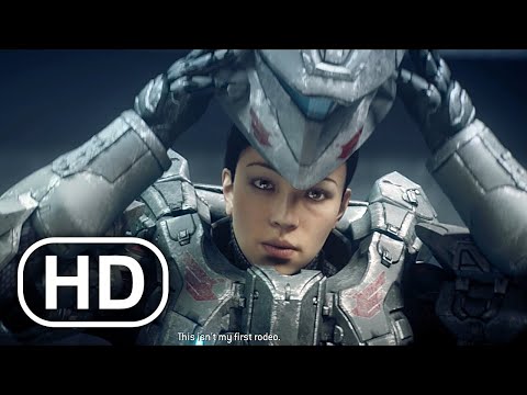 HALO Sarah Unmasked Face Reveal Scene (2023) 4K ULTRA HD