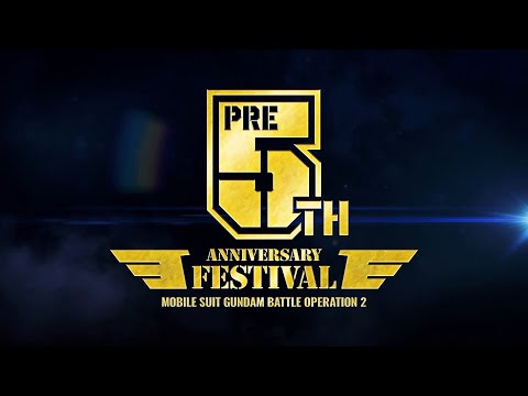 MOBILE SUIT GUNDAM BATTLE OPERATION 2 – Countdown to 5th Anniversary Festival