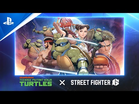 Street Fighter 6 – Teenage Mutant Ninja Turtles Collaboration Trailer | PS5 Games