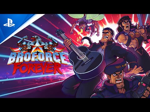 Broforce Forever – Launch Trailer | PS4 Games