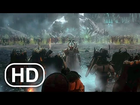 WARHAMMER 40K Army Battle Scene (2023) 4K ULTRA HD