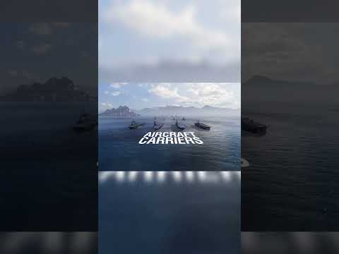 What type of ships are in World of Warships? #warships #shorts