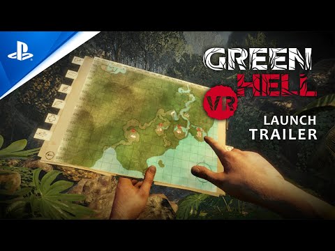 Green Hell VR – Launch Trailer | PS VR2 Games