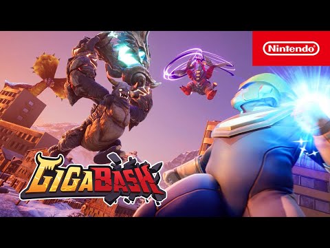 GigaBash & Godzilla DLC – Launch Trailer – Nintendo Switch