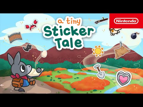 A Tiny Sticker Tale – Release Date Announcement Trailer – Nintendo Switch