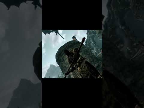 Hey you… you’re finally awake. #Skyrim #Dragons #MemorableMoments #CanonEvent