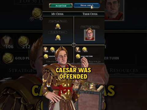 Like Caesar, know your worth.