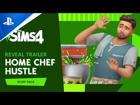 The Sims 4 Home Chef Hustle Stuff Pack – Official Reveal Trailer | PS5 & PS4 Games