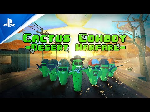 Cactus Cowboy – Desert Warfare – Release Date Trailer | PS VR2 Games