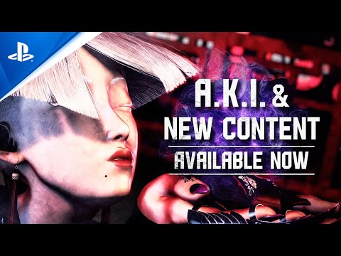 Street Fighter 6 – A.K.I. Update Launch Trailer | PS5 & PS4 Games