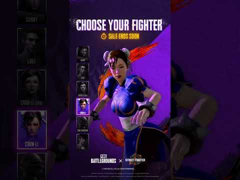 Who’s diving into the BATTLEGROUNDS with you? Time’s running out, choose your fighter ASAP🔥!