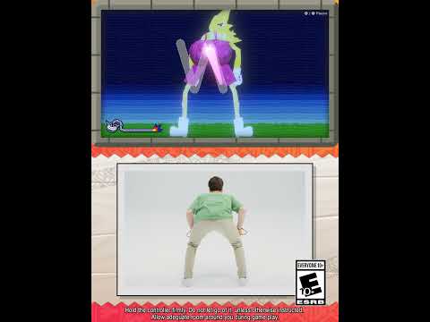 WarioWare: Move It! – Buttograph