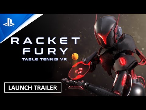 Racket Fury: Table Tennis VR – Launch Trailer  | PS VR2 Games