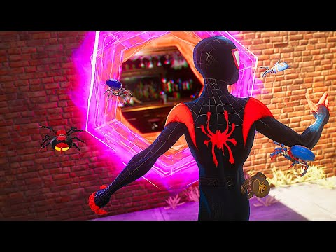 Spider-Man Meets Miguel O’Hara From The Spider-Verse Scene (2023) – Marvel’s Spider-Man 2 PS5
