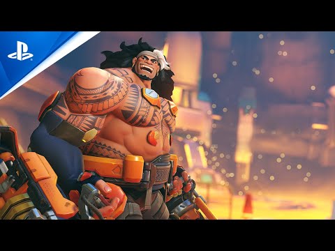Overwatch 2 – Mauga Gameplay Trailer | PS5 & PS4 Games