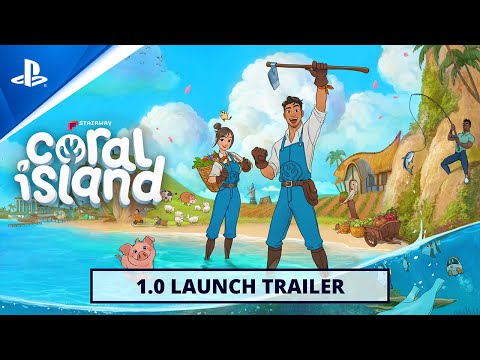 Coral Island – 1.0 Launch Trailer | PS5 Games