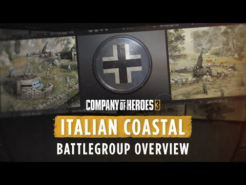 Company of Heroes 3 – Hammer & Shield – Italian Coastal Battlegroup