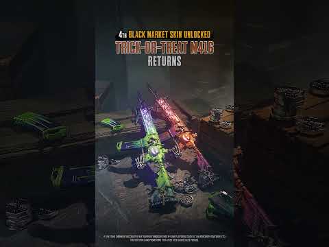 The iconic [🎃🧡☠️ – M416] Progressive Skin is brought back to life with an even more menacing Chroma