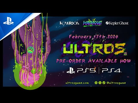 Ultros – Release Date Announcement Trailer | PS5 & PS4 Games