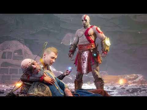 God Of War Ragnarok Young Kratos Vs Odin Boss Fight