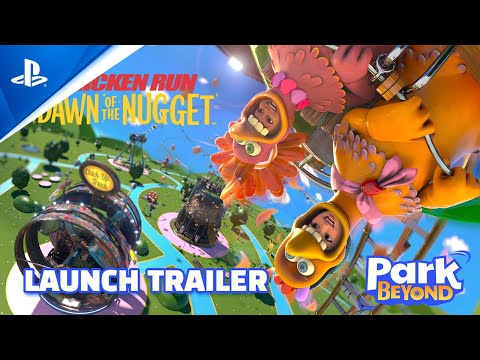 Park Beyond – Chicken Run: Dawn of the Nugget Launch Tailer | PS5 Games
