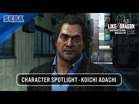 LIKE A DRAGON: INFINITE WEALTH | CHARACTER SPOTLIGHT – KOICHI ADACHI
