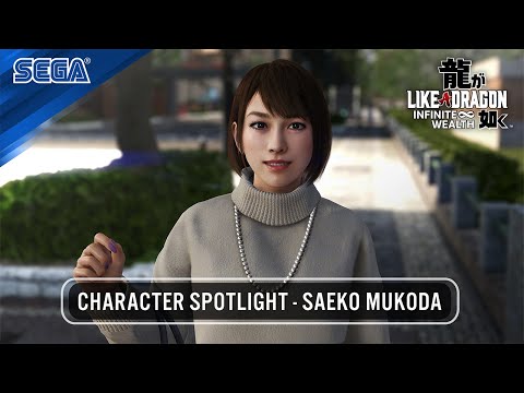 LIKE A DRAGON: INFINITE WEALTH | CHARACTER SPOTLIGHT – SAEKO MUKODA