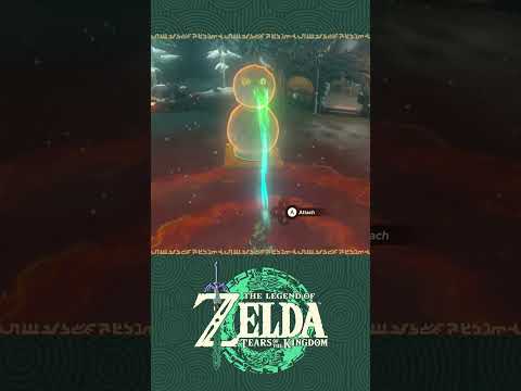 The Legend of Zelda: Tears of the Kingdom – Let’s build a snowman! #Shorts