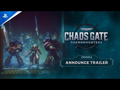 Warhammer 40,000: Chaos Gate – Daemonhunters – Announce Trailer | PS5 & PS4 Games