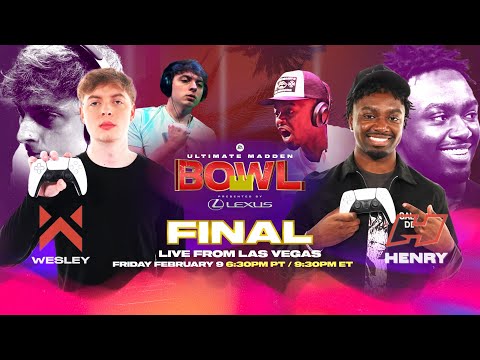 Madden NFL 24 Ultimate Bowl | PlayStation Esports