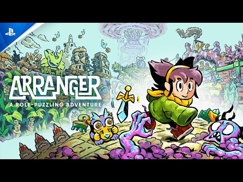 Arranger: A Role-Puzzling Adventure – Reveal Trailer | PS5 Games