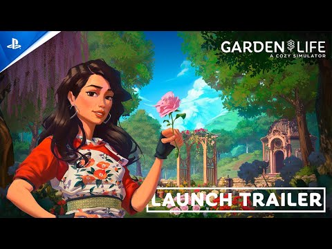 Garden Life: A Cozy Simulator – Launch Trailer | PS5 & PS4 Games