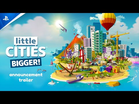 Little Cities: Bigger! – Announcement Trailer | PS VR2 Games