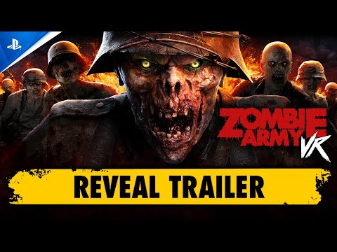 Zombie Army VR – Reveal Trailer | PS VR2 Games