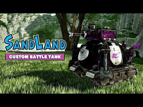 SAND LAND – Custom Battle Tank Gameplay