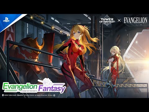 Tower of Fantasy x Evengelion – Asuka Simulacrum Trailer | PS5 & PS4 Games
