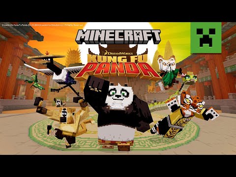 Kung Fu Panda has rolled into Minecraft