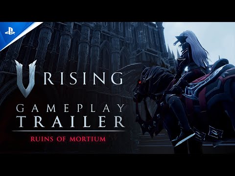 V Rising – Ruins of Mortium Gameplay Trailer | PS5 Games